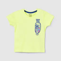 max Boys Typography Round Neck Printed Tshirt-image-55