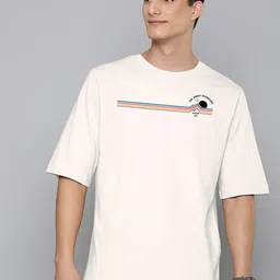 Huetrap Striped Oversized Cotton T-shirt-image-47