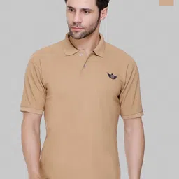 FLOSBERRY Men 2 Polo Collar Applique T-shirt-picture-8
