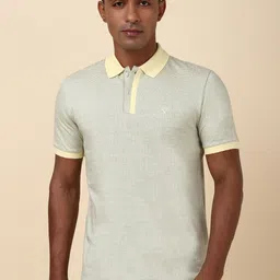 Allen Solly Men Solid Polo Collar T-shirt-image-87