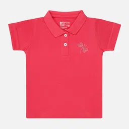 Bodycare Girls Polo Collar Cotton T-shirt-50