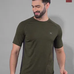 Force NXT Men Pack Of 2 Anti Odour Solid Round Neck Sleeveless Training or Gym T-shirt-image-75