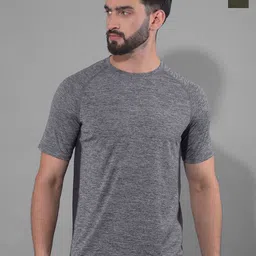 Force NXT Men Pack Of 2 Anti Odour Solid Round Neck Training or Gym T-shirt-image-85