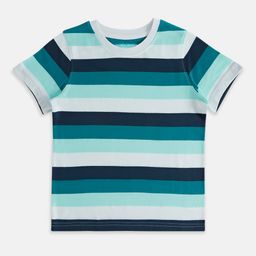 Pantaloons Junior Boys Striped Cotton T-shirt-picture-4