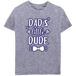 Zeezeezoo Kids Typography Printed Cotton T-shirt-image-66