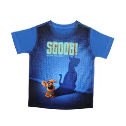 Scooby Doo by Wear Your Mind Boys Blue Scooby Doo Printed T-shirt-image-19