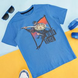 Pantaloons Junior Boys Graphic Printed Cotton T-shirt-image-91