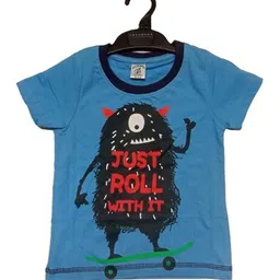 BAESD Boys Typography Printed Round Neck Cotton T-shirt-image-82