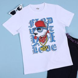 Hoop Boys Printed Round Neck Short Sleeves Cotton T-shirt-image-70