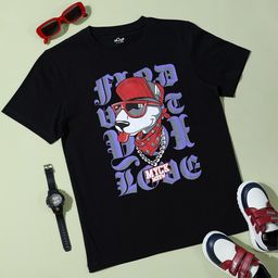 Hoop Boys Printed Round Neck Short Sleeves Cotton T-shirt-image-21
