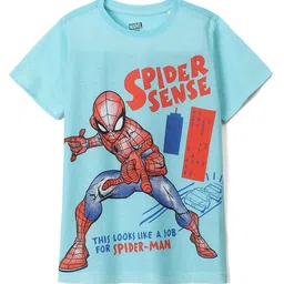 Wear Your Mind Boys Printed Round Neck Short Sleeves Regular Fit T-shirt-17