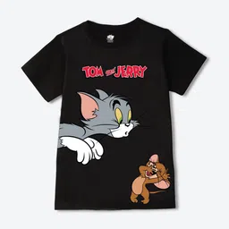 YK Warner Bros Boys Printed Applique T-shirt-picture-24