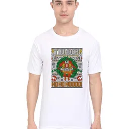 BAESD Men Printed Applique T-shirt-image-43