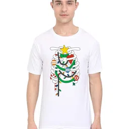 BAESD Men Printed Applique T-shirt-image-46