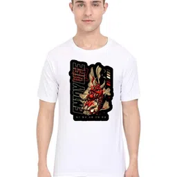 BAESD Men Printed Applique T-shirt-image-87