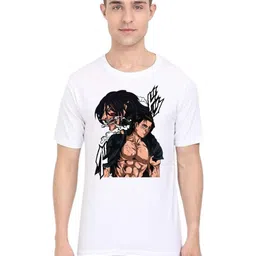 BAESD Men Printed Applique T-shirt-image-76