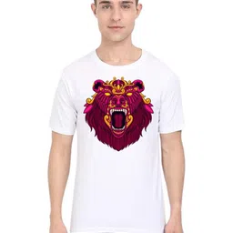 BAESD Men Printed Applique T-shirt-image-82