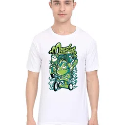 BAESD Men Printed Applique T-shirt-image-34