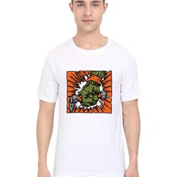 BAESD Men Printed Applique T-shirt-image-75