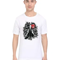 BAESD Men Printed Applique T-shirt-image-86