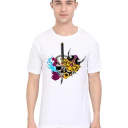BAESD Men Printed Applique T-shirt-image-66