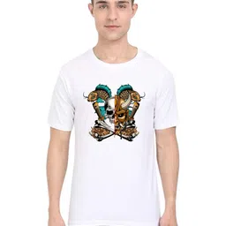 BAESD Men Printed Applique T-shirt-image-96