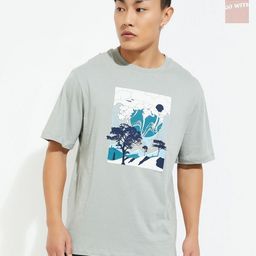 MAX URB_N Men Graphic Print T-shirt - Pack of 2-picture-2