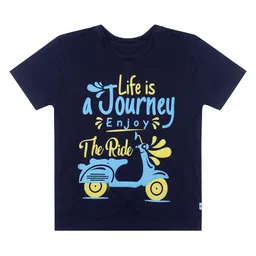 Superminis Kids Typography Printed Applique T-shirt-image-75