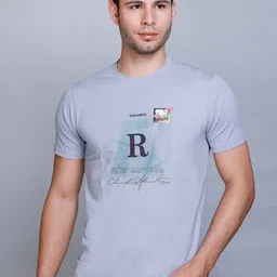 Fort Collins Typography Printed Round Neck Cotton T-shirt-image-53