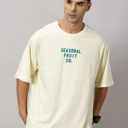 THE HOLLANDER Men Typography Printed Applique T-shirt-image-81