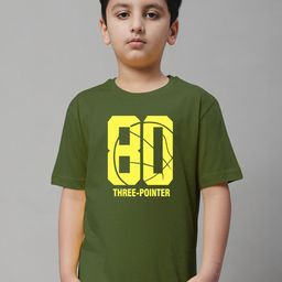 Friskers Boys Typography Printed Round Neck Cotton Regular T-shirt-image-95