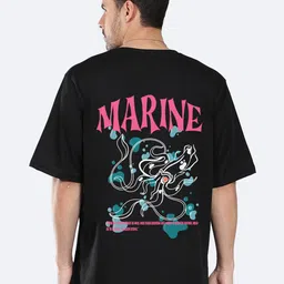 Mad Over Print Graphic Printed Round Neck Cotton Oversized T-shirt-image-71