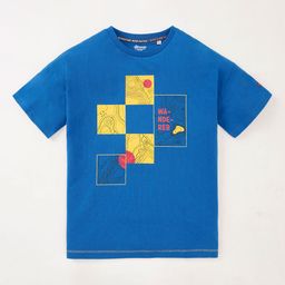 edheads Boys Typography Printed Round Neck Regular Fit Cotton T-shirt-picture-25