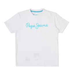 Pepe Jeans Boys Typography Printed Cotton T-shirt-image-28