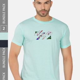 CHOZI Pack Of 2 Printed Cotton T-shirt-picture-39