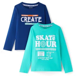 Honeyhap Boys Typography 2 Printed Applique T-shirt-picture-50