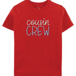 Zeezeezoo Kids Red Cousin Crew Printed Pure Cotton T-Shirt-image-47