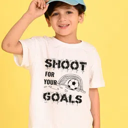 NUSYL Boys Typography Printed Oversized Round Neck T-shirt-image-71