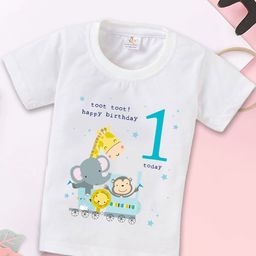 Babywish Kids Graphic Printed Cotton T-shirt-image-43