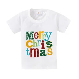 Babywish Kids Christmas Printed Quickly Dry Cotton Relaxed Fit T-Shirt-image-80