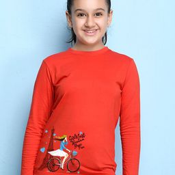 NUSYL Girls Red T-shirt-picture-20