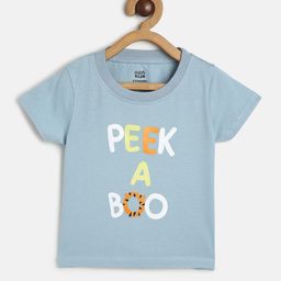 MINI KLUB Boys Typographic Printed Pure Cotton T-shirt-picture-22