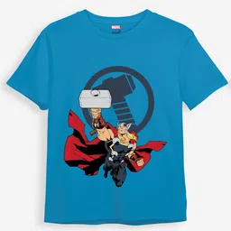 Minicult Kids Printed Cotton T-shirt-11