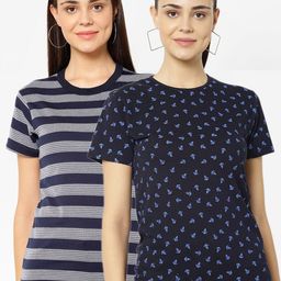 mack jonney VIMAL JONNEY Women Pack Of 2 T-shirts-picture-9