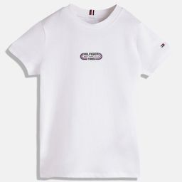 Tommy Hilfiger Boys Brand Logo Printed Pure Cotton T-shirt-picture-12