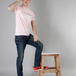 TIM PARIS Typography Printed Cotton T-shirt-picture-29