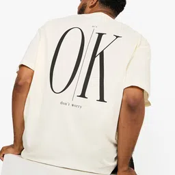Styli Slogan Print Oversized T-Shirt-image-46