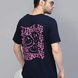 Rigo Men Typography Printed T-shirt-image-39