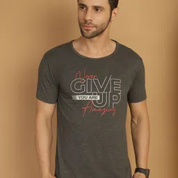 VIMAL JONNEY Typography Printed Round Neck Cotton T-shirt-image-30