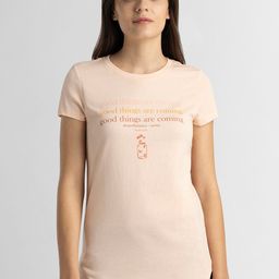 Van Heusen Round Neck Short Sleeves Typography Printed Relaxed Fit Cotton T-shirt-image-96